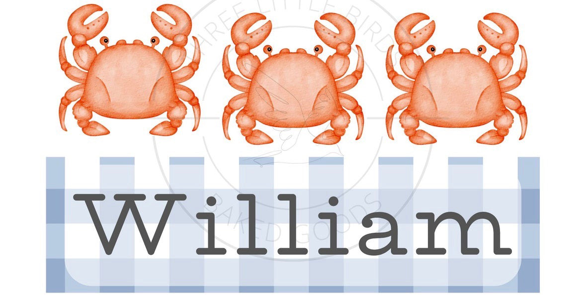 Crab custom name - Tee